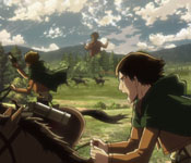 scouts riding on horseback